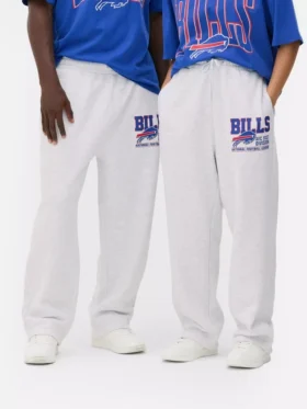 Spodnie dresowe z logo Buffalo Bills z ligi NFL