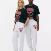 Spodnie Dresowe z sznurkiem NBA Chicago Bulls