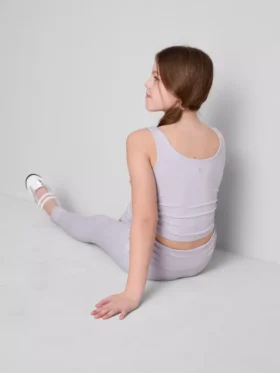 Sportowe legginsy z marszczeniami