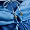 Strój kąpielowy typu bandeau z wycięciami