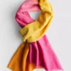 Szalik w stylu ombre