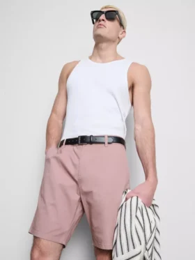 Szorty chino z dużą zawartością bawełny