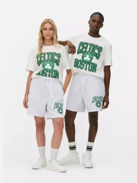 Szorty NBA Boston Celtics ze sznurkiem