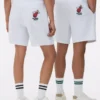 Szorty NBA Miami Heat ze sznurkiem w pasie