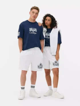 Szorty NFL Dallas Cowboys ze sznurkiem w pasie