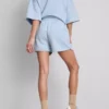 Szorty rekreacyjne z dużą zawartością bawełny w stylu NYC