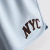 Szorty rekreacyjne z dużą zawartością bawełny w stylu NYC