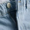 Szorty z bawełnianego denimu o kroju litery A