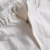 Szorty z bawełnianego denimu o kroju litery A