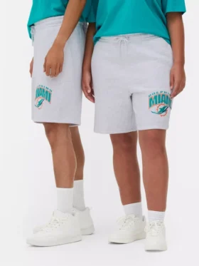 Szorty z logo Miami Dolphins z NFL