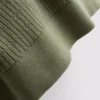 Teksturowana dzianinowa koszulka polo