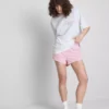 The Primark Scene | bawełniana koszulka oversize w stylu resortowym