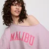 The Primark Scene | bluza z odkrytymi ramionami i napisem