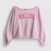 The Primark Scene | bluza z odkrytymi ramionami i napisem