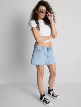 The Primark Scene | dżinsowa mini spódniczka