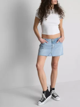 The Primark Scene | dżinsowa mini spódniczka