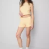 The Primark Scene | Dopasowane szorty w paski z dużą zawartością bawełny