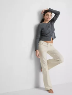 The Primark Scene | jeansy z niskim stanem i rozszerzanymi nogawkami