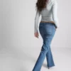 The Primark Scene | jeansy z niskim stanem i rozszerzanymi nogawkami