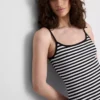 The Primark Scene | Mini sukienka na ramiączkach z kontrastowymi wykończeniami