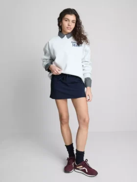 The Primark Scene | spódniczka-szorty o kroju litery A z dużą zawartością bawełny