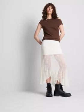 The Primark Scene | Top z odkrytymi ramionami z przewagą bawełny