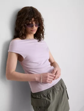 The Primark Scene | Top z odkrytymi ramionami z przewagą bawełny