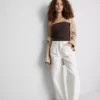 Top bandeau z dużą zawartością bawełny