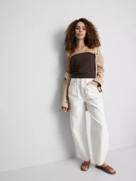 Top bandeau z dużą zawartością bawełny