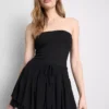Top bandeau z dużą zawartością bawełny