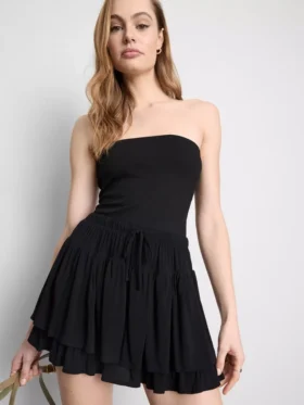 Top bandeau z dużą zawartością bawełny