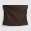 Top bandeau z dużą zawartością bawełny