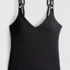 Top tankini z nadrukiem