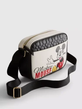 Torba na aparat Disney z Myszką Miki noszona na ramię