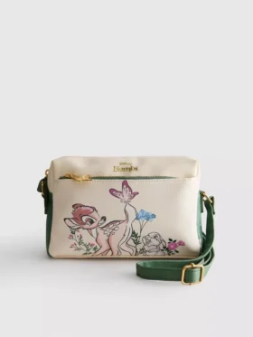 Torba na aparat z motywem Bambi z Disney’a, wykonana ze sztucznej skóry