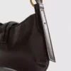 Torba na ramię z metalowymi detalami