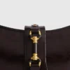 Torba na ramię z metalowymi detalami