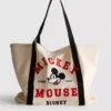 Torba płócienna Disney z nadrukiem graficznym „Mickey i przyjaciele” w rozmiarze XL