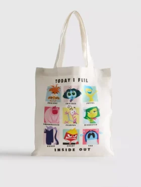 Torba typu tote z filmu „W głowie się nie mieści” studia Disney Pixar