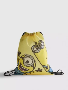 Torba ze sznurkiem z motywem Minionków z filmu „Despicable Me”