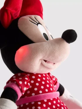Świecąca pluszowa myszka Minnie Mouse firmy Diseny