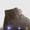 Świecące sneakersy z wysoką cholewką z motywem jednorożca