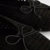 Wykrojone laserowo płaskie buty typu mary jane