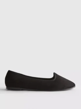 Zamszowe płaskie buty