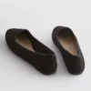 Zamszowe płaskie buty