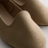 Zamszowe płaskie buty