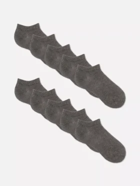 Zestaw 10 par niezbędnych skarpetek do sneakersów