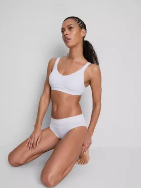 Zestaw 2 szt. bawełnianych biustonoszy typu bralette „Love to Lounge”