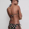 Zestaw 2 szt. topów bikini z nadrukiem w trójkąty