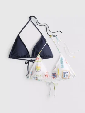 Zestaw 2 trójkątnych staników bikini
